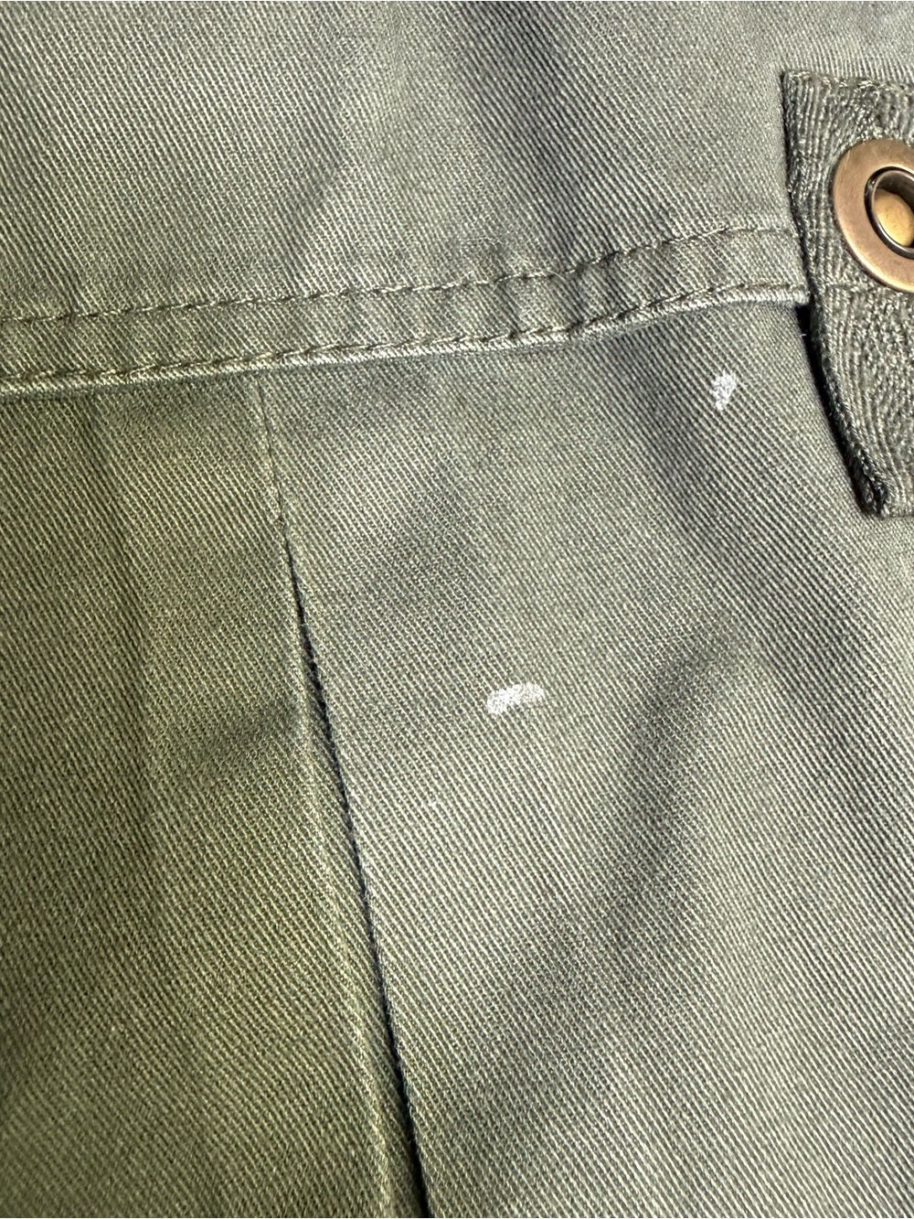 Boulder Creek Olive Military Field Jacket with Utility Pockets - Picture 11 of 14